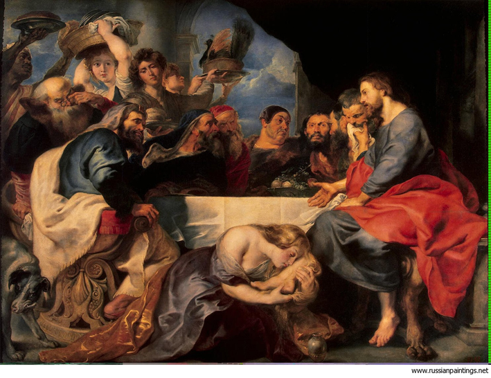  彼得·保罗·鲁本斯 Peter Paul Rubens——基督在法利赛人西蒙处